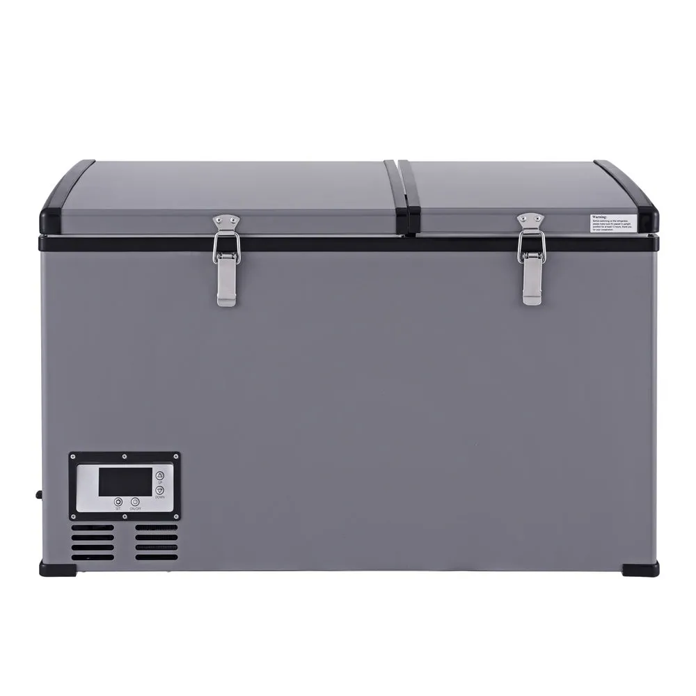 100L Energy-efficient Dual Bin Camping Fridge/Freezer - Glacio