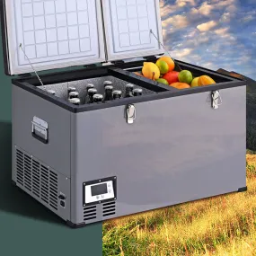 100L Energy-efficient Dual Bin Camping Fridge/Freezer - Glacio