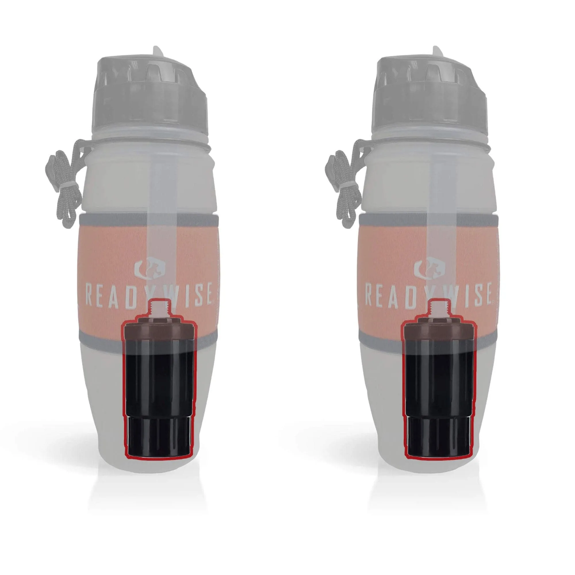 2-Pack Seychelle Water Bottle Filter Replacements