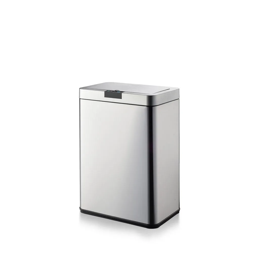 50L Quiet Motion Sensor Bin, Odor Control, Fingerprint Resistant - MIRAKLASS