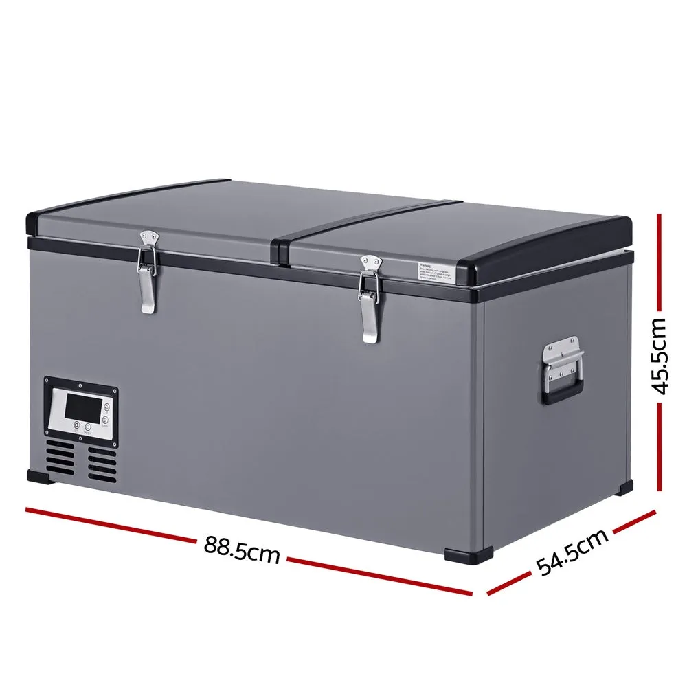 80L Dual Zone Portable Camping Fridge/Freezer, Glacio