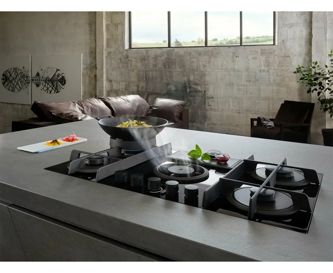 88cm NikolaTesla Flame Recycling Vented Gas Hob | Available to Order