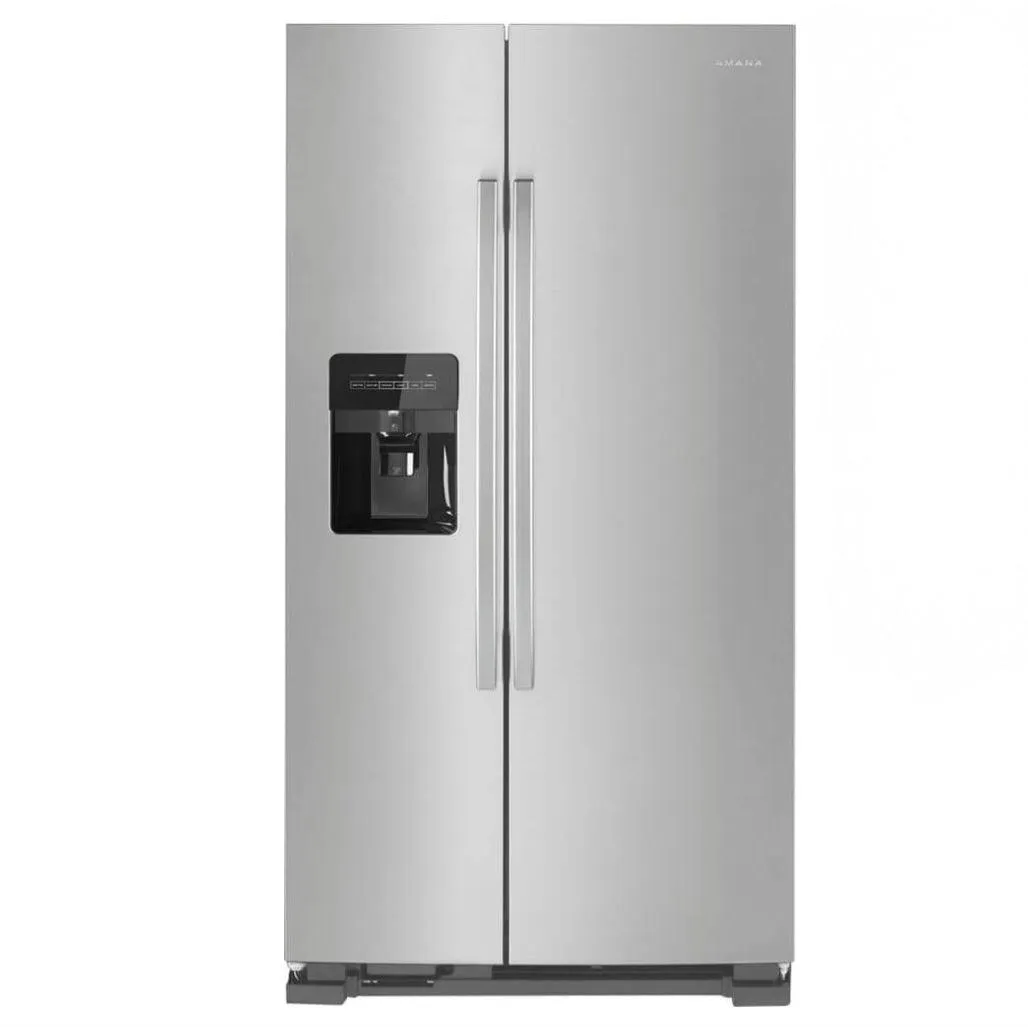 Amana 21.4 Cu. Ft. Side by Side Refrigerator in Stainless Steel