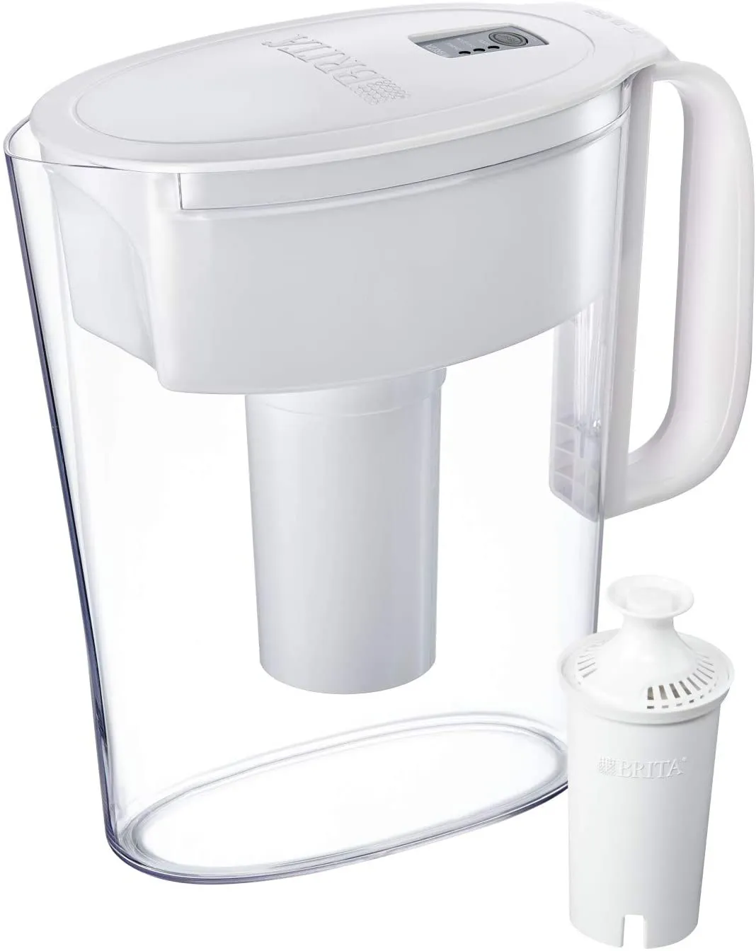 Brita 6 Cup Water Filter Pitcher – White