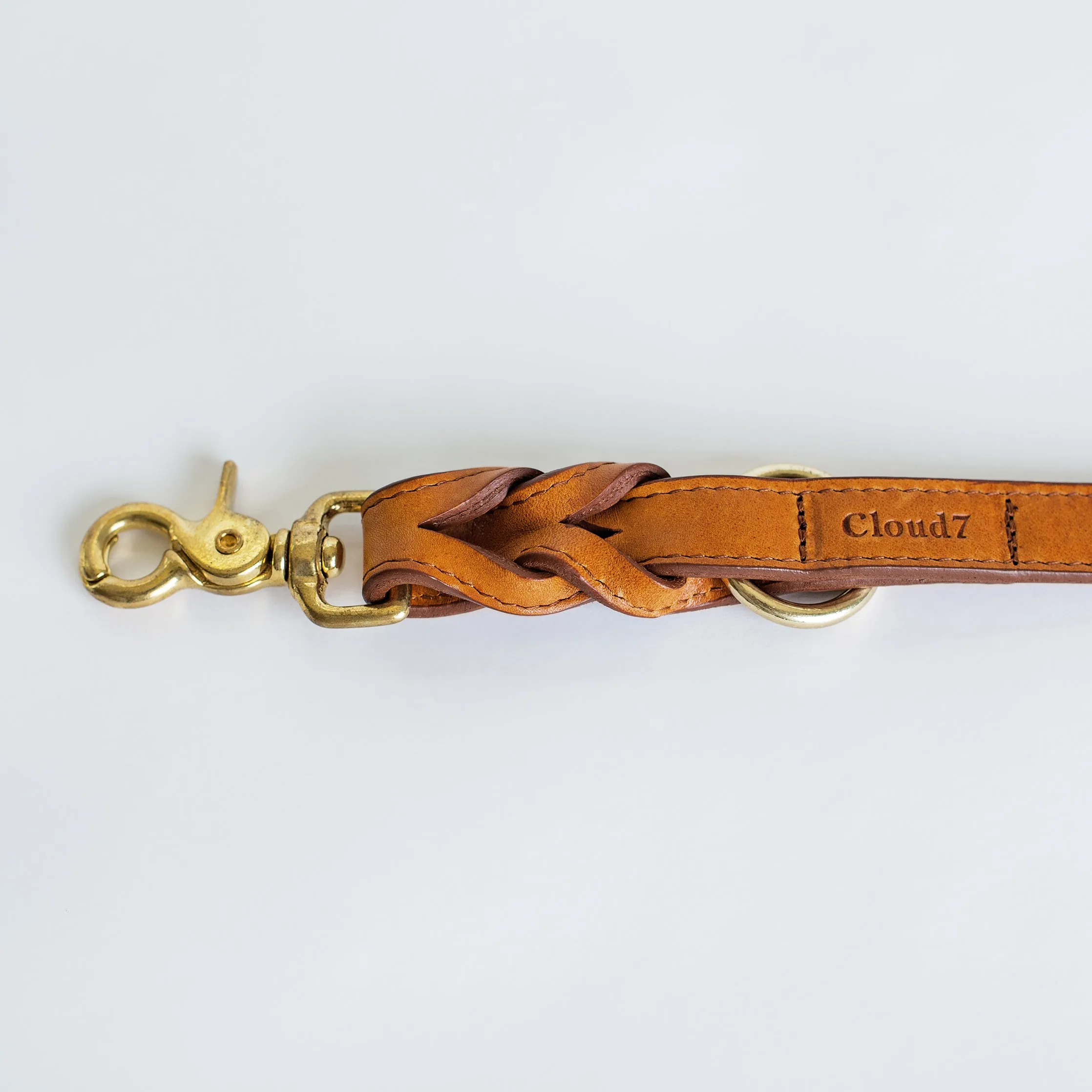 Cloud7: Hyde Park Multiway Dog Leash in Cognac