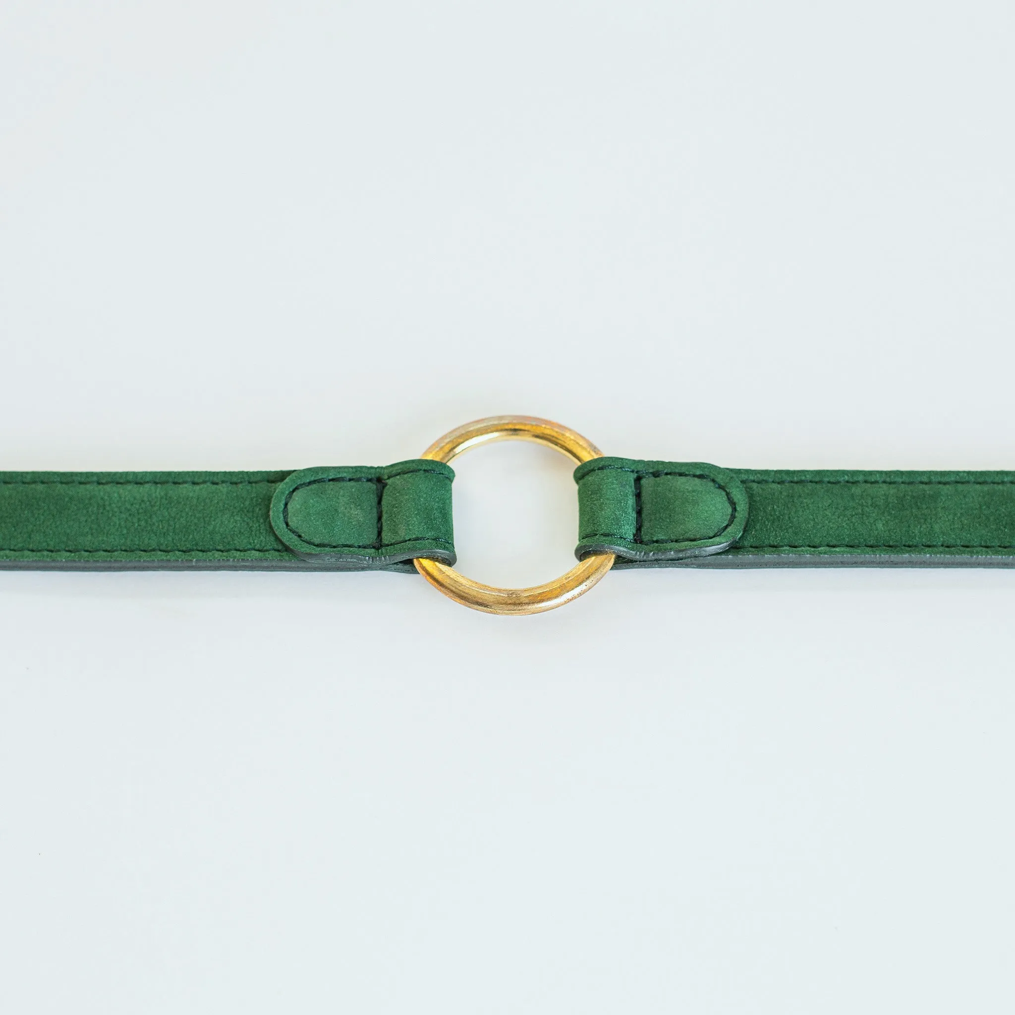 Cloud7: Tiergarten Nubuck Multiway Dog Leash in Green