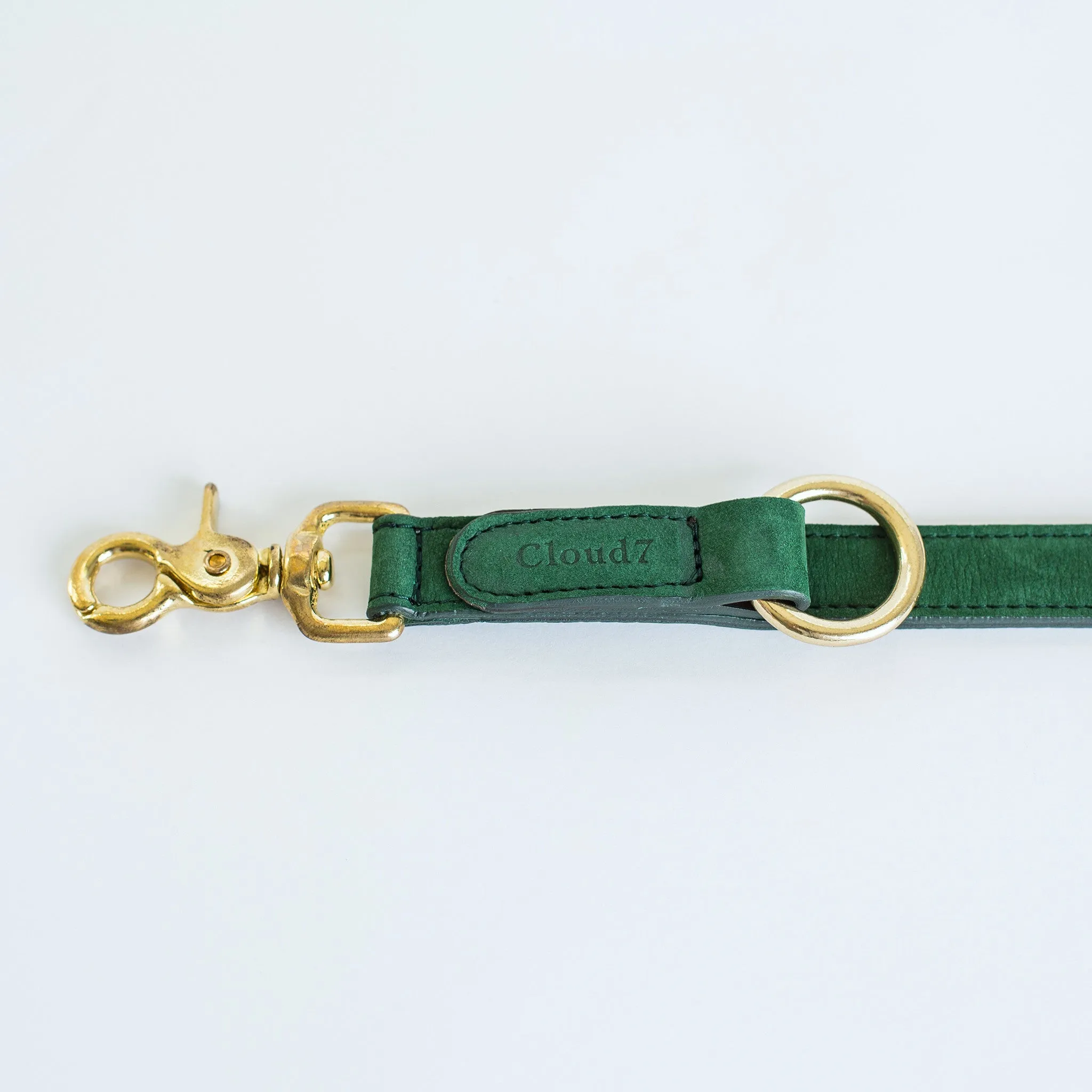 Cloud7: Tiergarten Nubuck Multiway Dog Leash in Green