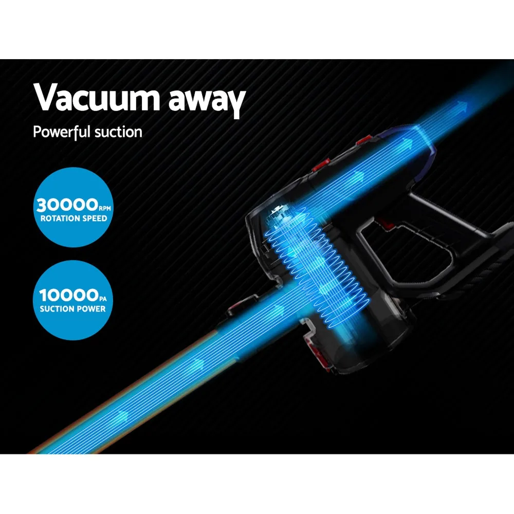 Cordless Handheld Vacuum, HEPA, LED, 150W, 10kPa - Devanti