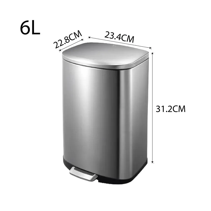 EKO Dustbin | Della | EK9366 | Trash Bin | Waste Bin | Soft Closing | 6L/12L/20L/35L/50L