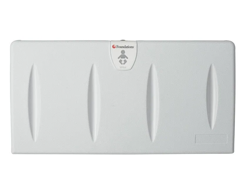 Foundations 100-EH Series Baby Diaper Changing Stations with Backer Plate