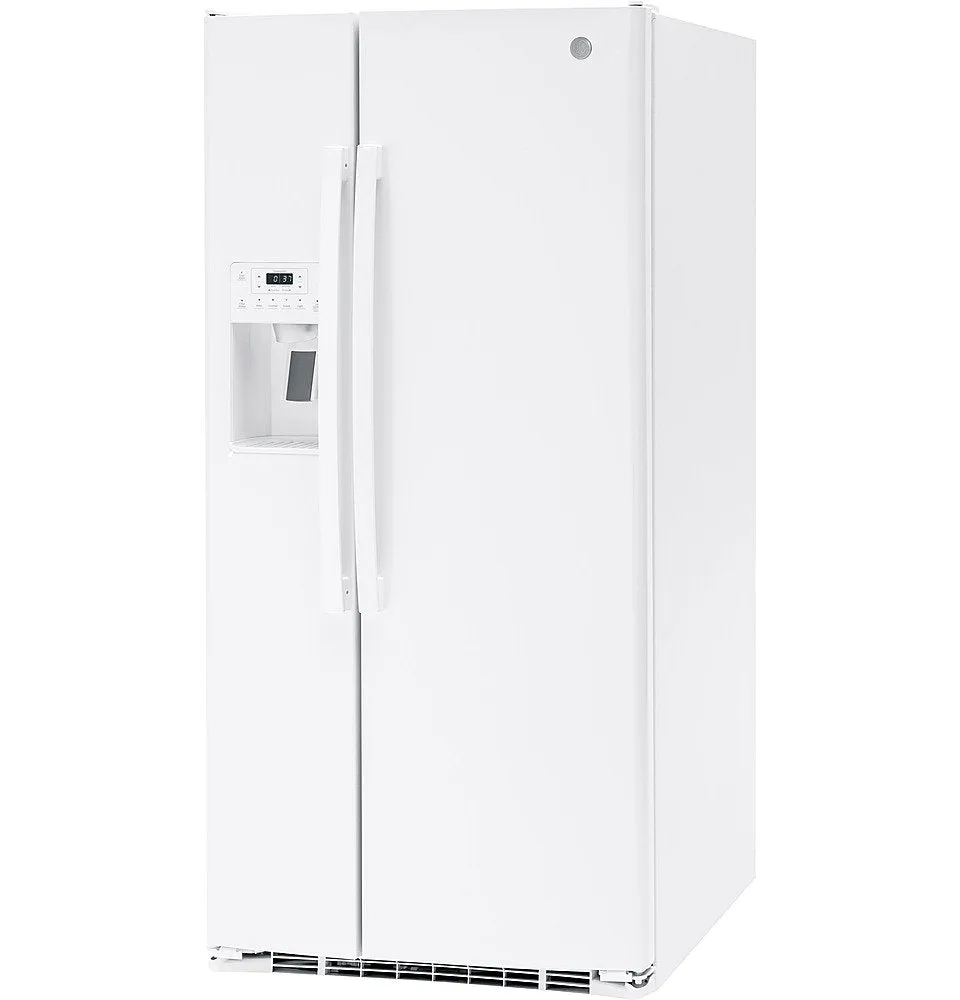 GE - 23.0 Cu. Ft. Side-By-Side Refrigerator