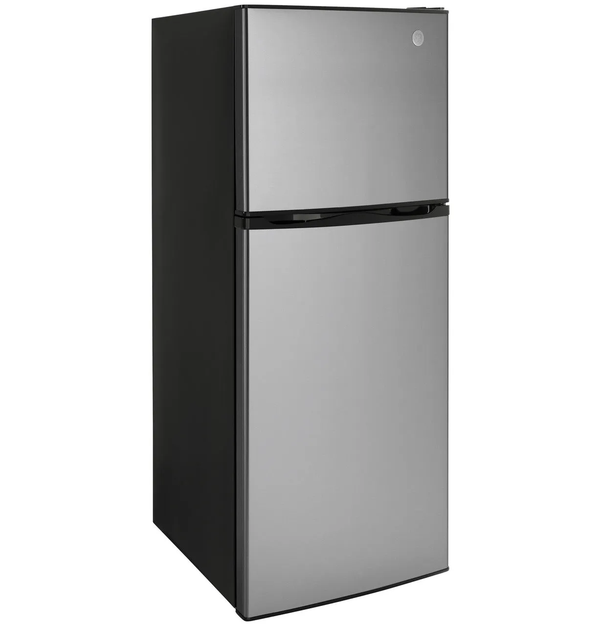 Ge Appliances 9.8 Cu. Ft. 12 Volt DC Power Top-Freezer Refrigerator-Stainless Steel