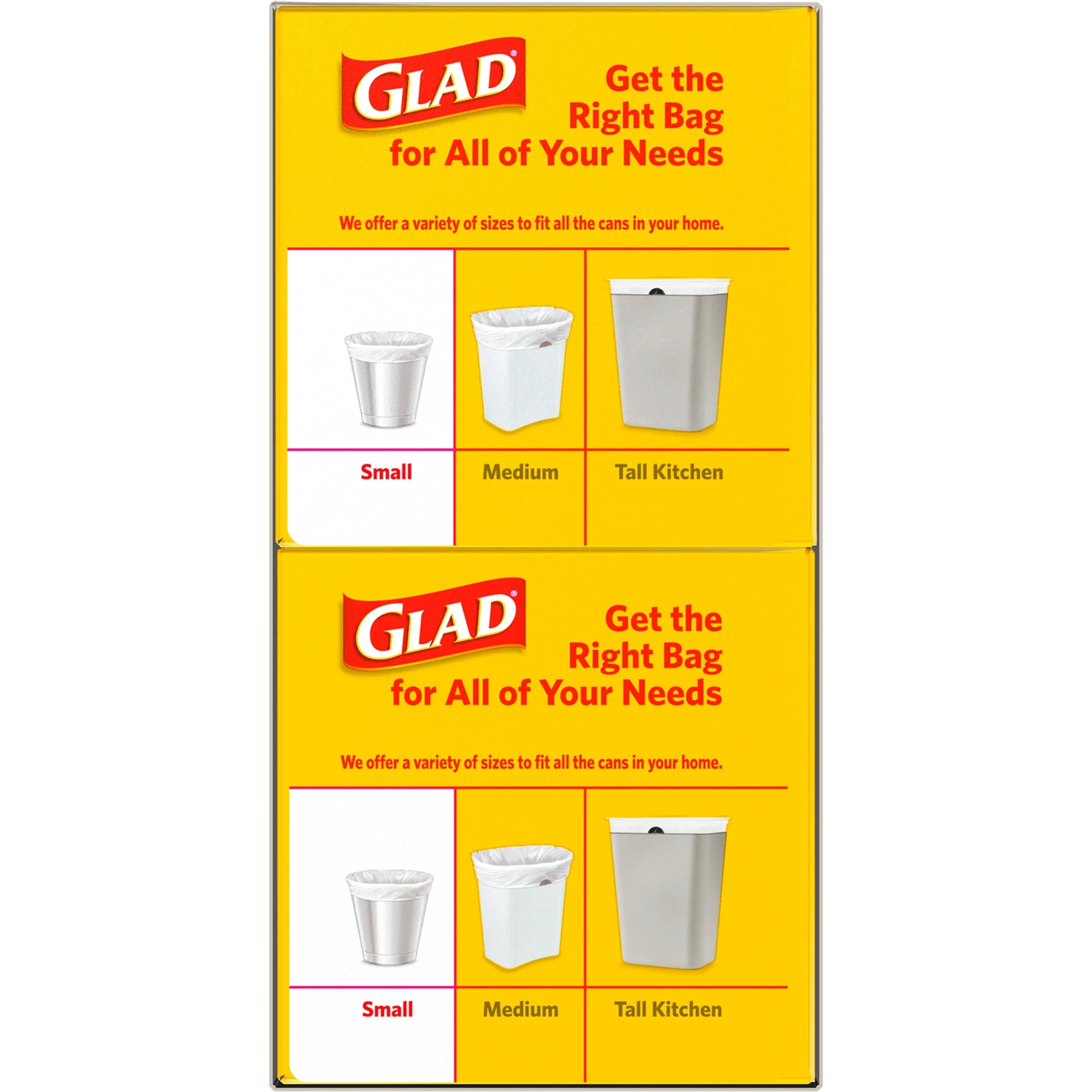 Glad 4 Gallon Small Quick Tie Trash Bags, Gain Original Scent, Febreze Freshness, 40 Bags