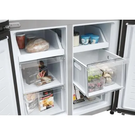 Haier HCR3818ENMM American Style Total No Frost Fridge Freezer