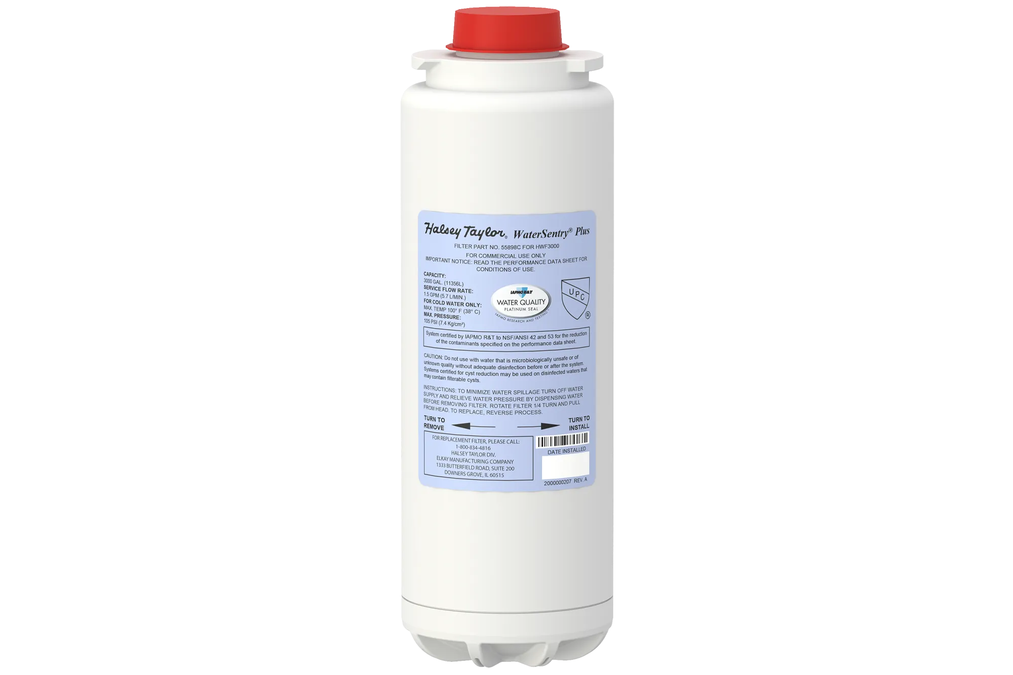 Halsey Taylor 55898C | WaterSentry Plus Replacement Filter