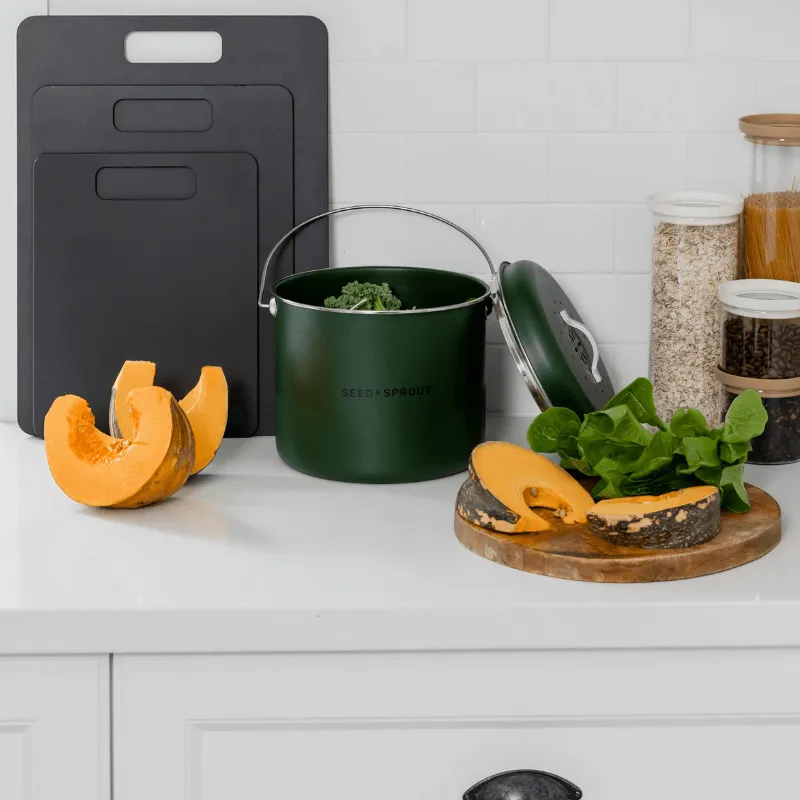 Kitchen Compost Bin | Moss