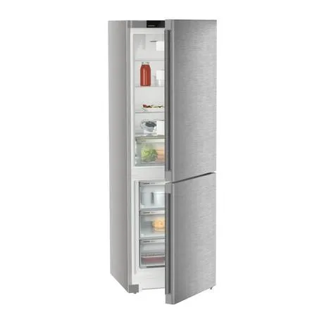 Liebherr CNsdc 5203 Pure No Frost Fridge Freezer Silver Steel