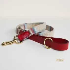 LISH Dixie Tartan Tweed Dog Lead