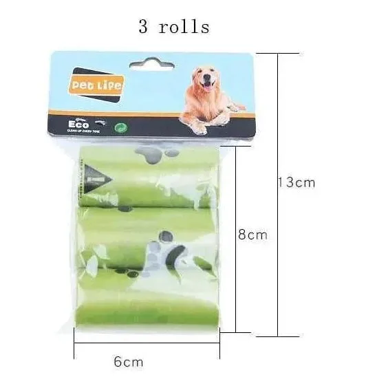 New Pet Dog Poop Bag Dispenser Waste Garbage Holder Dispensers Poop Bags Pets Dogs Trash Cleaning Dog Toy Pet Supplies