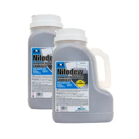 Nilodor® Nilodew Deodorizing Granules for Garbages and Dumpsters (8 lb Containers) - Case of 2