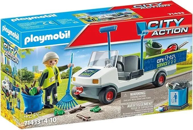 Playmobil City Action - Street Cleaner with e-Vehi