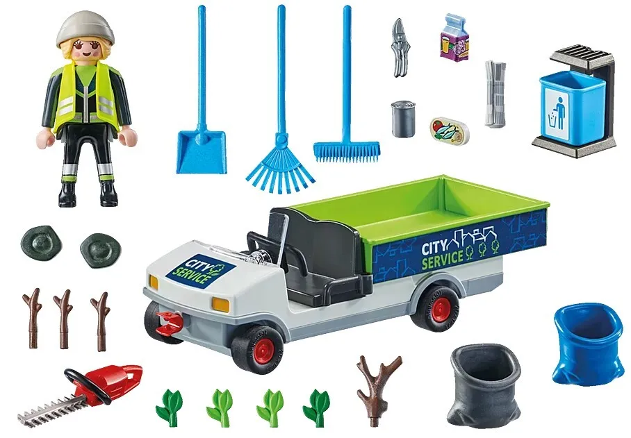 Playmobil City Action - Street Cleaner with e-Vehi