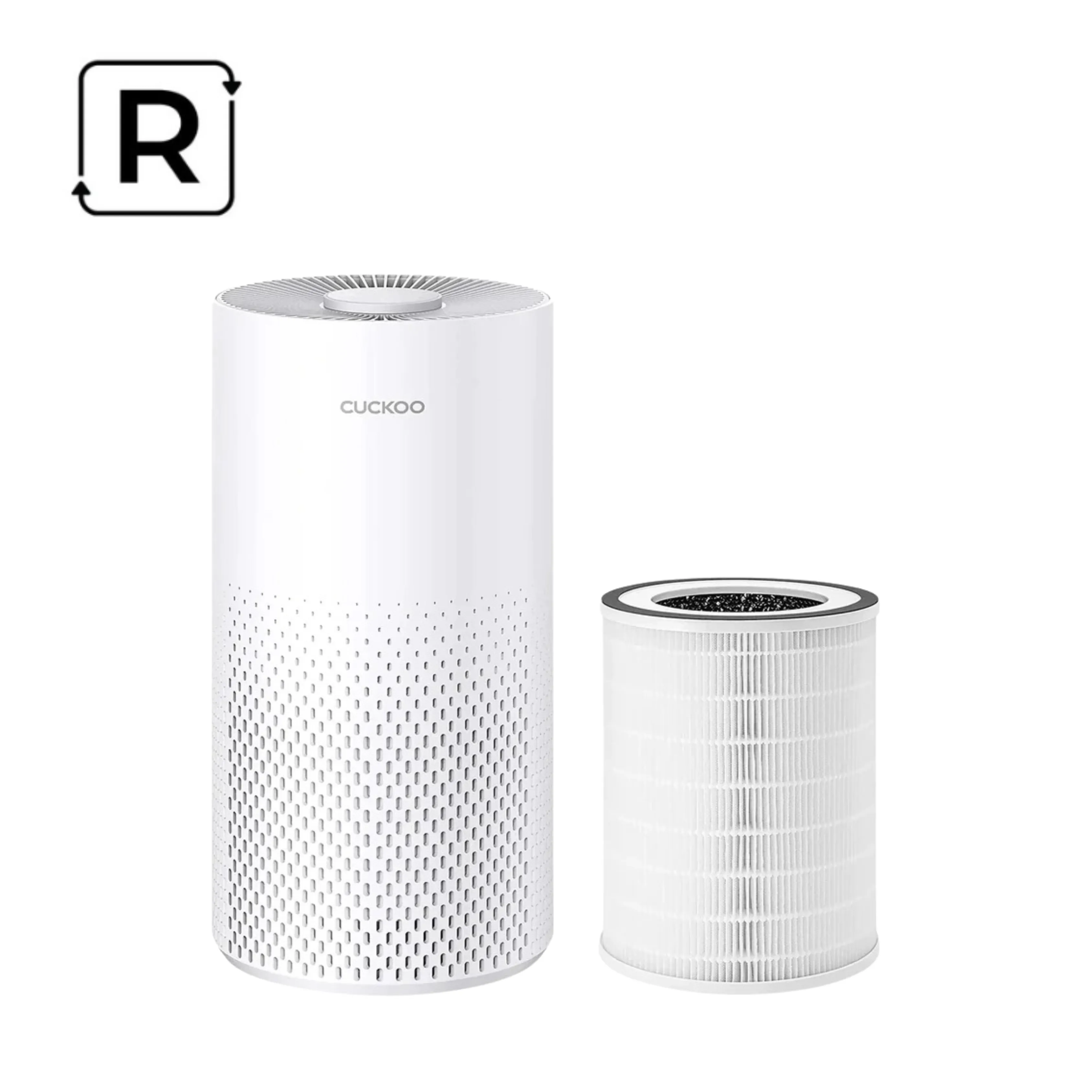 Refurbished B grade 3-in-1 H13 True HEPA Air Purifier with Extra Filter (CAC-I0510FW Bundle)