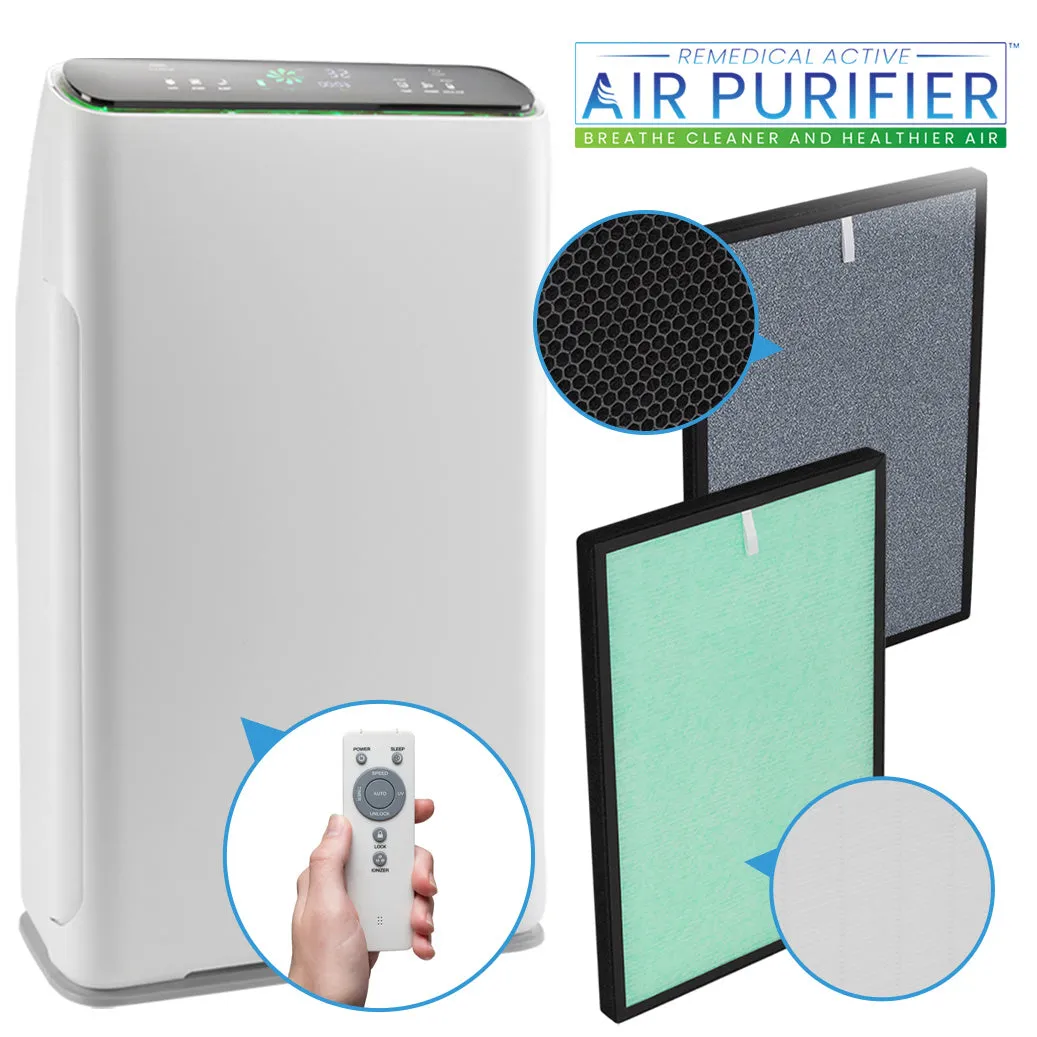 Remedical® Active Air Purifier Removes Odours, Dust, and More