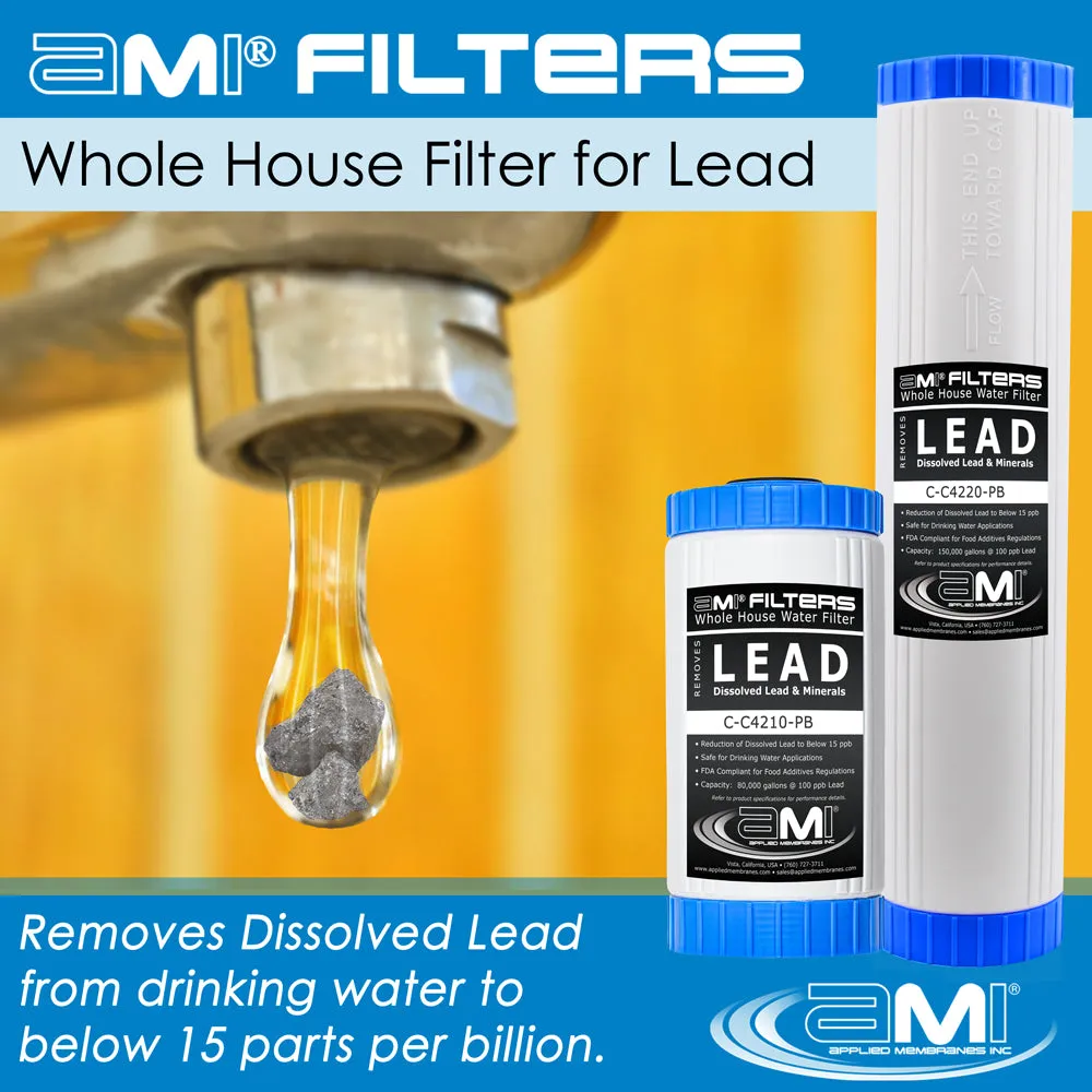 Replacement Filter Pack for Lead Reducing Whole House Water Filter