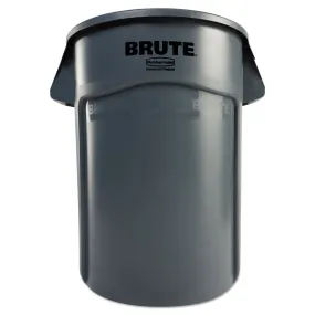 Rubbermaid® Brute® 44 Gallon Gray Vented Trash Can