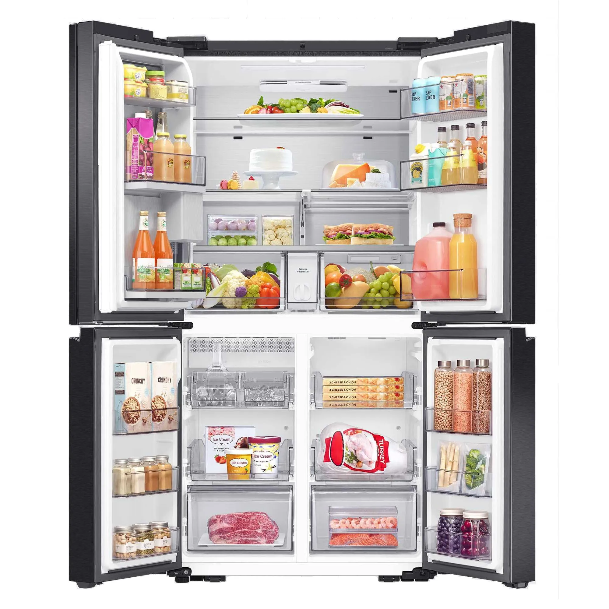 Samsung SRF9400BFH 636L AI Family Hub French Door Fridge