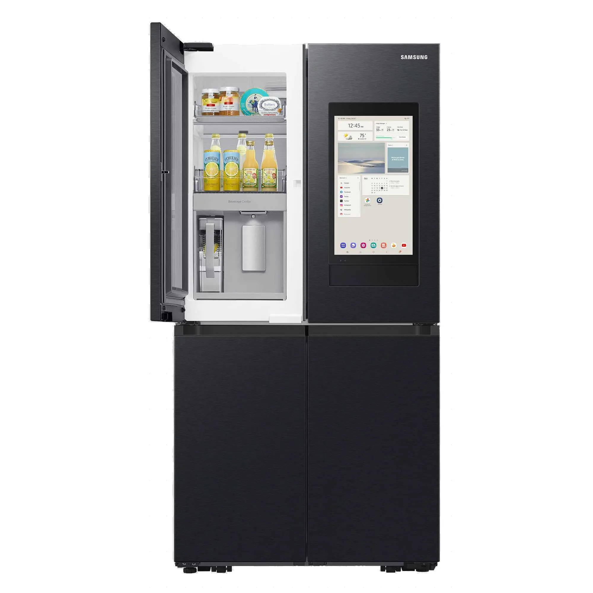 Samsung SRF9800BFH 809L AI Family Hub French Door Fridge