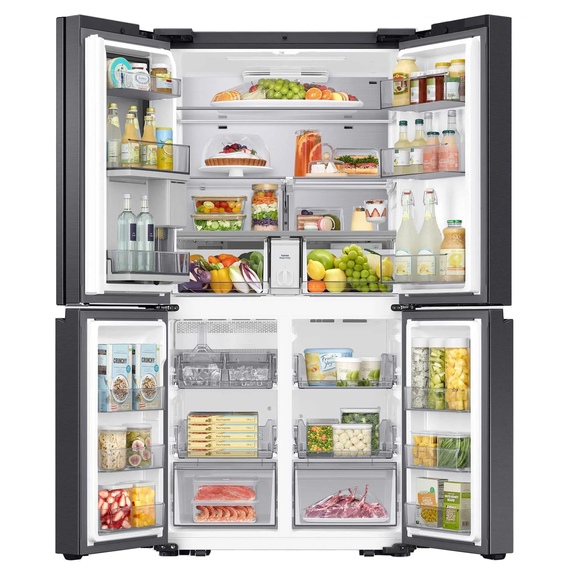 Samsung SRF9800BFH 809L AI Family Hub French Door Fridge