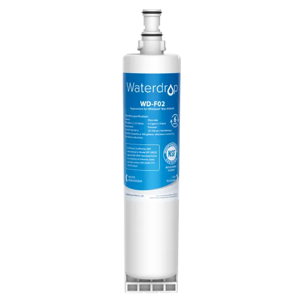 Waterdrop Replacement for Whirlpool ®4396508 4396510 Refrigerator Water Filter, NSF 42, 372