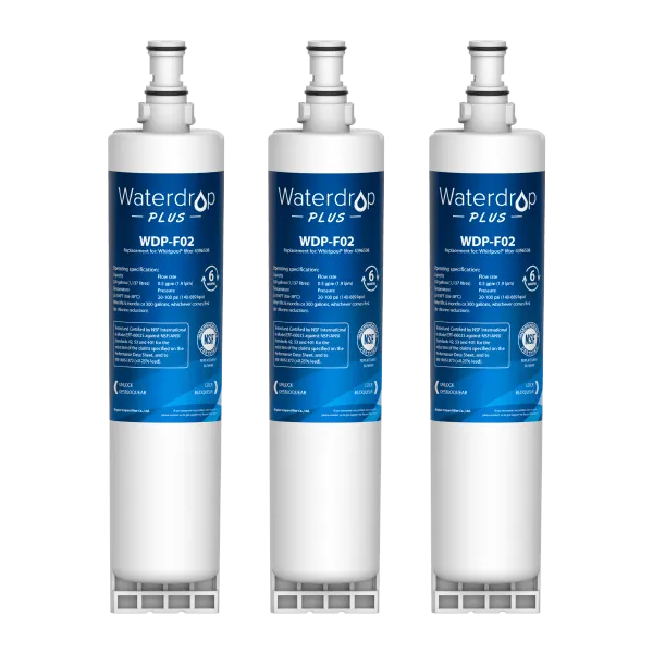 Waterdrop Replacement for Whirlpool ®Water Filter 4396510 4396508, NSF 401, 53, 42, 372