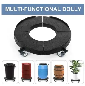 Wheeled Dolly Caddy for Trash Can, Large Potted Plant, Barrel